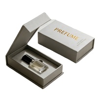 Boîte cadeau en velours de luxe avec logo personnalisé, vente en gros, emballage en papier recyclé pour parfum, huile essentielle, soin de la peau, sérum, cosmétiques