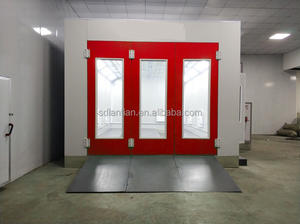 Cabina de Pintura <span class=keywords><strong>Saico</strong></span> de la Mejor Calidad, Cabina de Pintura con Ventilador, Certificación CE, Iluminación LED, Calentador con Quemador Diésel Riello, Pintura para Automóviles - Product Image 3