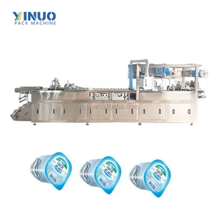 Plastic Water Cup Forming Packing Vessel Blister Filling And Sealing Packing Equipment Automatic