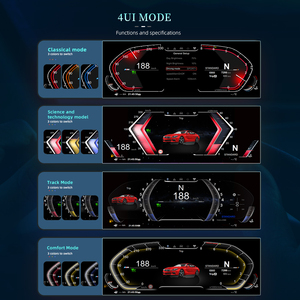 12.3 inch LCD Đồng hồ tốc độ Bảng điều khiển cụm cho BMW 5 siers GT F07 F10 F11 F18 X3 F25 X4 F26 X5 F15 X6 F16 Linux - Product Image 4