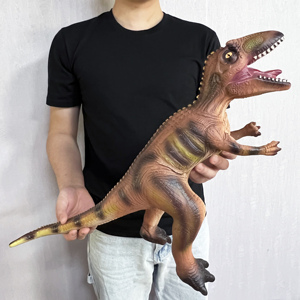 Dinosaurio realista PVC vinilo juguete personalizado Animal figura educación simulación para niños Material plástico con función de creación de sonido - Product Image 2
