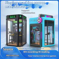 Mini cabine de chant commerciale à pièces pour machine de karaoké KTV mobile avec système audio professionnel Salle mobile KTV
