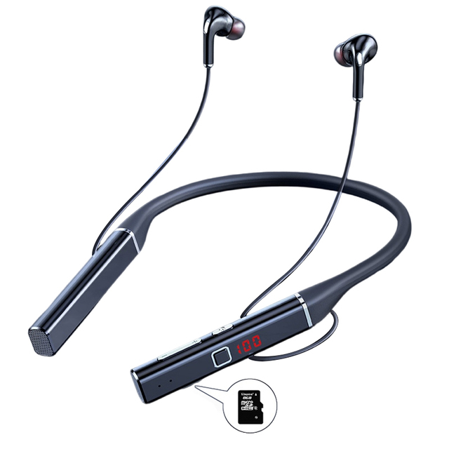 New Sports S720 Neckband Earphone Wireless Headphones in Ear Noise Cancelling Earbuds Waterproof Neck Earphone