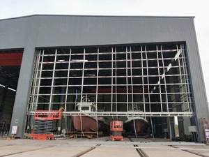 As2047 TOMA Con Lăn Nướng Bằng Nhôm Tuyệt Đẹp Cửa Chớp Trượt Nhôm Theo Chiều Ngang Cho Cửa Hàng - Product Image 4