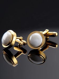 Gemelos Xinfly Personalizados de Moda en Oro Puro de 18k para Hombre, Regalos de Boda y Negocios - Product Image 2