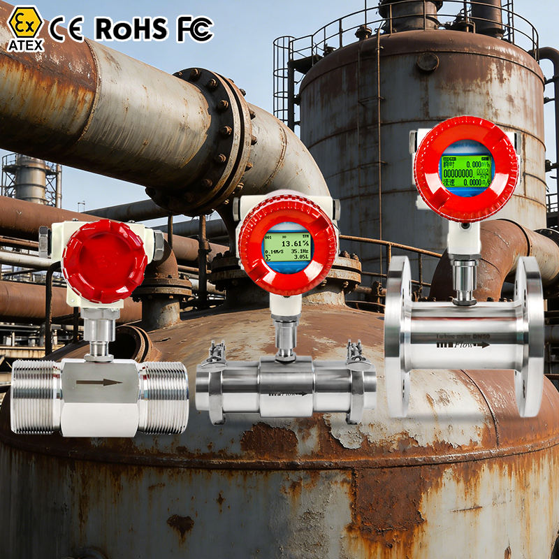 Liquid Flow Meter in Line Flow Meter Water Flow Gauge Multiphase Flow ...