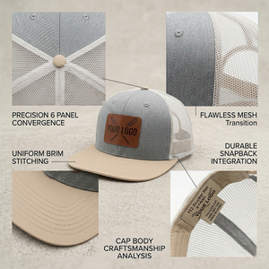 Casquette de camionneur en cuir personnalisée SHINY avec broderie 3D de qualité supérieure et emballage tout-en-un pour les marques mondiales - Product Image 2