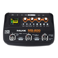 Pédale d'effets de guitare NUX de haute qualité MG-100 /200/300, pédale d'effets de delay numérique