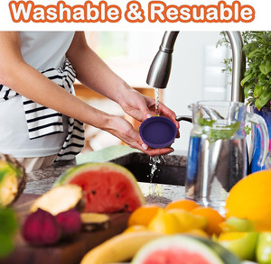 Couvercles de canettes de soda en silicone réutilisables à joint hermétique <span class=keywords><strong>personnalisé</strong></span> Couvercles de canettes de boisson en silicone de qualité alimentaire pour jus de fruits Accessoires robustes pour le <span class=keywords><strong>vin</strong></span> - Product Image 5
