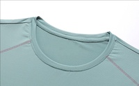 Ensemble de sport respirant pour homme avec logo personnalisé imprimé, T-shirt décontracté à manches courtes et short de course, survêtement ample