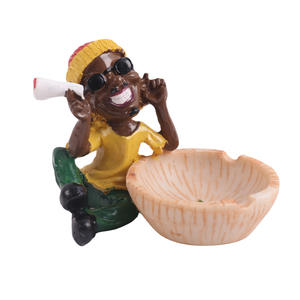 2025 in resina tabacco sigaro posacenere jamica Rasta stile per decorazione domestica accessori per fumatori Cenicero - Product Image 6