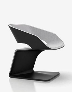 Silla Individual de Diseño Moderno con Respaldo Hueco de Fibra de Vidrio, Estilo Artístico y Personalizado para Sala de Recepción, Fabricada en China - Product Image 2