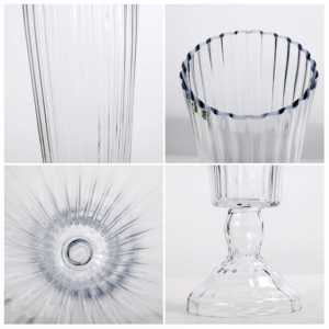 แจกันแก้วทรงสูง76ซม. ทันสมัยสำหรับจัดงานแต่งงานสำหรับต้อนรับสไตล์โรแมนติก - Product Image 6