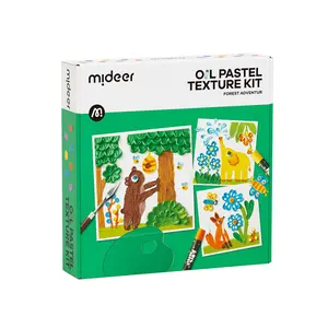 mideer MD1283 Oil Pastel Texture Kit - Springtime Blossoms Child painting KID CRAYON