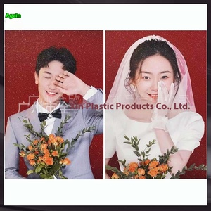 Glossy PVC long lanh Holographic lạnh cán phim mờ hình ảnh cán Vật liệu độ ẩm bằng chứng điểm Flash CuộN - Product Image 3