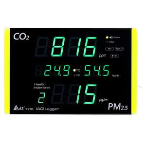 Analyseur de gaz multifonction TTLTES 7710 EB, enregistreur de données de qualité de l'air pour PM2.5 et CO2, plage 0~999 µg/m³ - Product Image 4