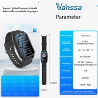Reloj Inteligente S5 para Niños y Adultos Mayores con GPS, Ubicación Wifi, Llamadas SOS, Monitor de Frecuencia Cardíaca, Presión Arterial, Temperatura, Cámara, Video, Atención Médica, IA