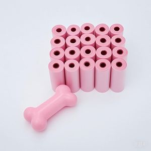 Sacs écologiques en plastique pour déjections canines, 20 rouleaux avec distributeur portable, vente en gros OEM/ODM - Product Image 5