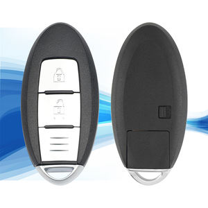 MS 2 Botões Hatch Smart Keyless Carro Remoto <span class=keywords><strong>Key</strong></span> Fob 433MHZ ID4A Chip para N-issan RC Auto Vehicle <span class=keywords><strong>Transponder</strong></span> Chave Em Branco - Product Image 3