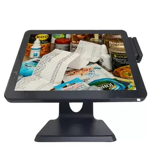 15 Inch Touch Screen Facturering Bestelling Betaling Alles In Een Pos-systeem Restaurant Orde Alle-In-Een pos Terminal Machine