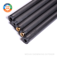 Bâton de queue de billard en Fiber de carbone direct d'usine SW 3 pièces Break Jump Uni Loc Joint 12.9mm pointe fournisseur en gros produit