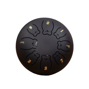 Tambor de Lengüetas de Acero de Alta Calidad de 6 Pulgadas y 8 Tonos, Estilo Oso, con Múltiples Colores - Product Image 1