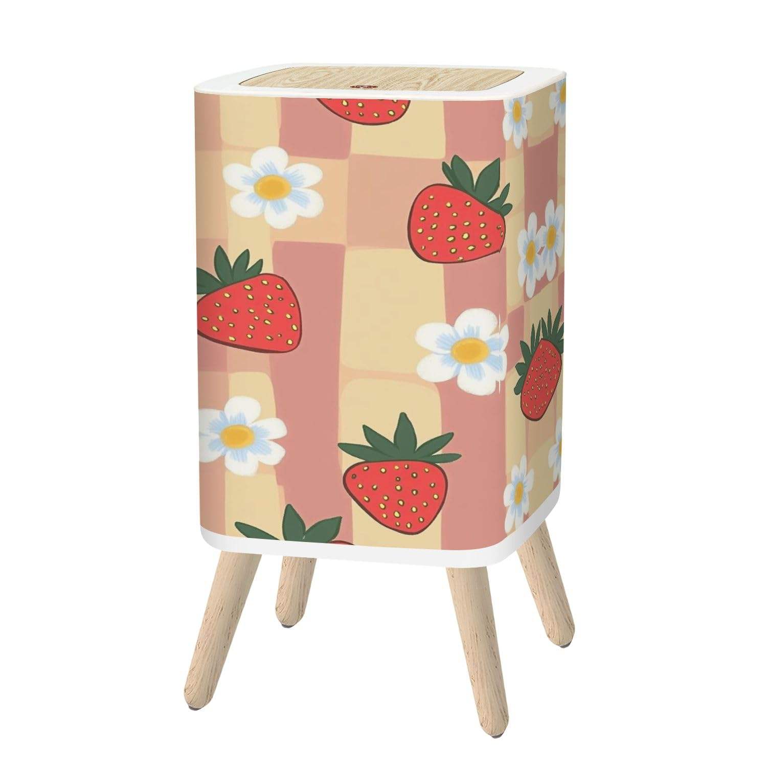 strawberry berries flowers Tartan