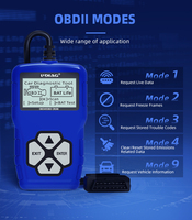 UDIAG CR206 Lector de código de función completa automotriz Diagnóstico automático para la mayoría de los modelos Programación clave y herramienta de recuperación de tablero