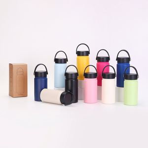 Mug isotherme promotionnel OEM 12oz 18oz en acier inoxydable 304, bouteille réutilisable avec couvercle facile à transporter pour cadeaux d'entreprise et événements - Product Image 3