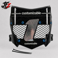 Plaque d'immatriculation pour moto électrique Surron Light Bee X S LBX Talaria Racing Ventilée, Motocross Enduro Tout-Terrain Stunt Noire