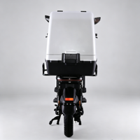 Scooter électrique pour livraison de nourriture, autonomie de 100 km, charge de 150 kg, pneus de 14 pouces, frein à disque