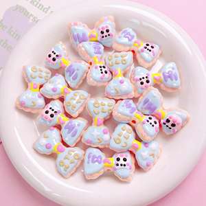 Nuevo Heavy Duty Heavy Oil Pintado a mano Arco Cuentas sueltas Diy Cadena de teléfono móvil Llavero Accesorios Cuentas acrílicas - Product Image 4