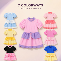 Nouvelle Robe Mignonne pour Enfants et Filles, Costume d'Été de Princesse pour Bébé, Idéal pour Halloween, Spectacles et Fêtes d'Anniversaire