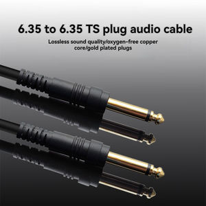 6,35mm a XLR Mono Stereo 1/<span class=keywords><strong>4</strong></span> Jack <span class=keywords><strong>Cable</strong></span> de audio PVC con camisa XLR a 6,35mm 6,5 para uso en monitores - Product Image 6