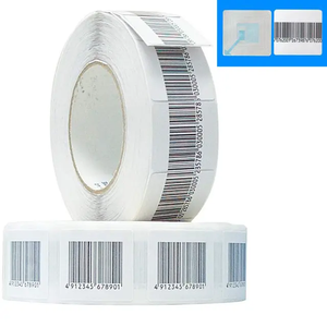 Nhãn Dán Chống Trộm 8.2Mhz Chống Trộm <span class=keywords><strong>EAS</strong></span> 8.2Mhz Nhãn Quần Áo Dệt Chất Lượng Cao <span class=keywords><strong>EAS</strong></span> Thẻ Mềm An Ninh Cho Hàng May Mặc - Product Image 1