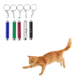 Chaoliu Laser Grappige Kat Stick Nieuwe Koele Rode Laser Pointer Pen Met Witte Led Licht Kinderen Spelen Kattenspeeltje