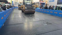 Plaque de stabilisation pour grue en UHMWPE sur mesure, haute résistance, résistante à l'usure, pour charge lourde