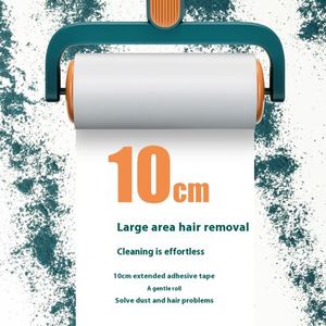 Nuevo Rodillo Quitapelusas Adhesivo de Plástico Desgarrable, Removedor Manual de Pelo con Papel Recolector Ecológico para Mascotas - Product Image 4