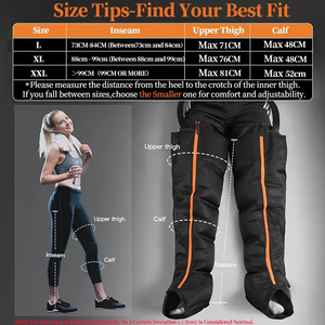 Botas de Compresión de Aire de 8 Cámaras de Última Generación 2026 con Sensor Inteligente, Presión Adaptativa y Masajeador de 5 Modos para Deportes y Salud - Product Image 4