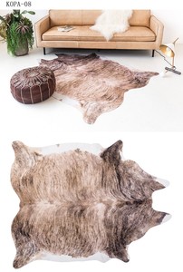 140*200cm Cina Fabbrica di Pelle di Animale Faux Pelliccia di Mucca Stampato Pelle Bovina <span class=keywords><strong>Tappeto</strong></span> Per Pelle di Animale - Product Image 5