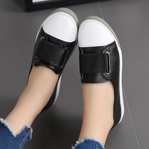 Spring Autumn Women Loafers Flats Lady Slip on White shoes Genuine Leather Casual Female Shoes - Product Image 6