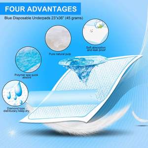 Coussinets jetables pour animaux de compagnie de qualité garantie, excellente absorption, style dessin animé doux, positionnement aux quatre coins - Product Image 3