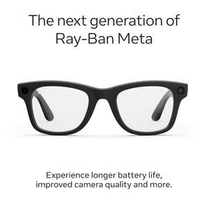 Lunettes intelligentes Ray-Ban Meta Gen 2 Wayfarer noir mat 3K Ultra HD avec assistant IA et appels téléphoniques pour hommes et femmes - Product Image 2