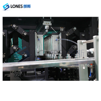 Machine de soufflage de bouteilles d'eau en plastique PET automatique de haute qualité LS-A6 avec moteur PLC, vente en gros de machines de soufflage PET 8000BPH