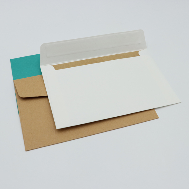 4x6 Inch Factory Print High Quality Business Envelope, Custom Color Self Seal Kraft Paper Envelope