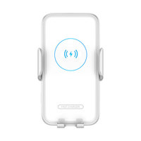 Support de chargeur de voiture sans fil à serrage automatique 15W PD QC3.0 à charge rapide avec port Type-C pour téléphone