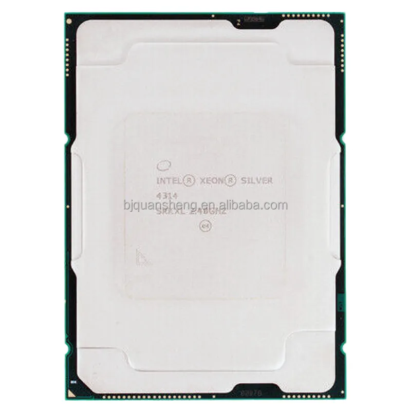Лидер продаж Intel Xeon Silver 4314 2,4 ГГц шестнадцатиядерный процессор 16C/32T 10.4gt/s Intel Xeon Silver 4314