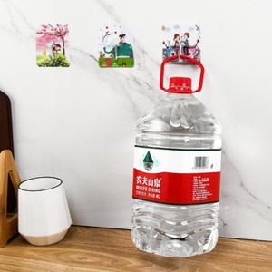 Suministro directo de fábrica de ganchos transparentes personalizados con adhesivo, ganchos acrílicos súper resistentes al por mayor. - Product Image 2