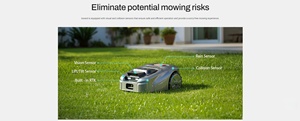 Renhuan ISWARD GS : le <span class=keywords><strong>robot</strong></span> tondeuse intelligent pour usage commercial avec contrôle à distance par application, recharge automatique et fonctionnalités anti-pluie - Product Image 6