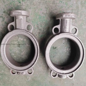 Tùy chỉnh thép không gỉ đầu tư đúc thép đúc van cơ thể Van bướm wcb - Product Image 2